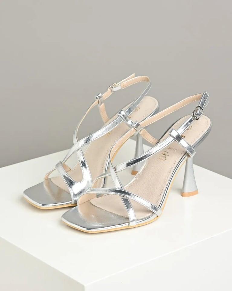 Favorito Ženske sandale LS282509, Srebrne boje