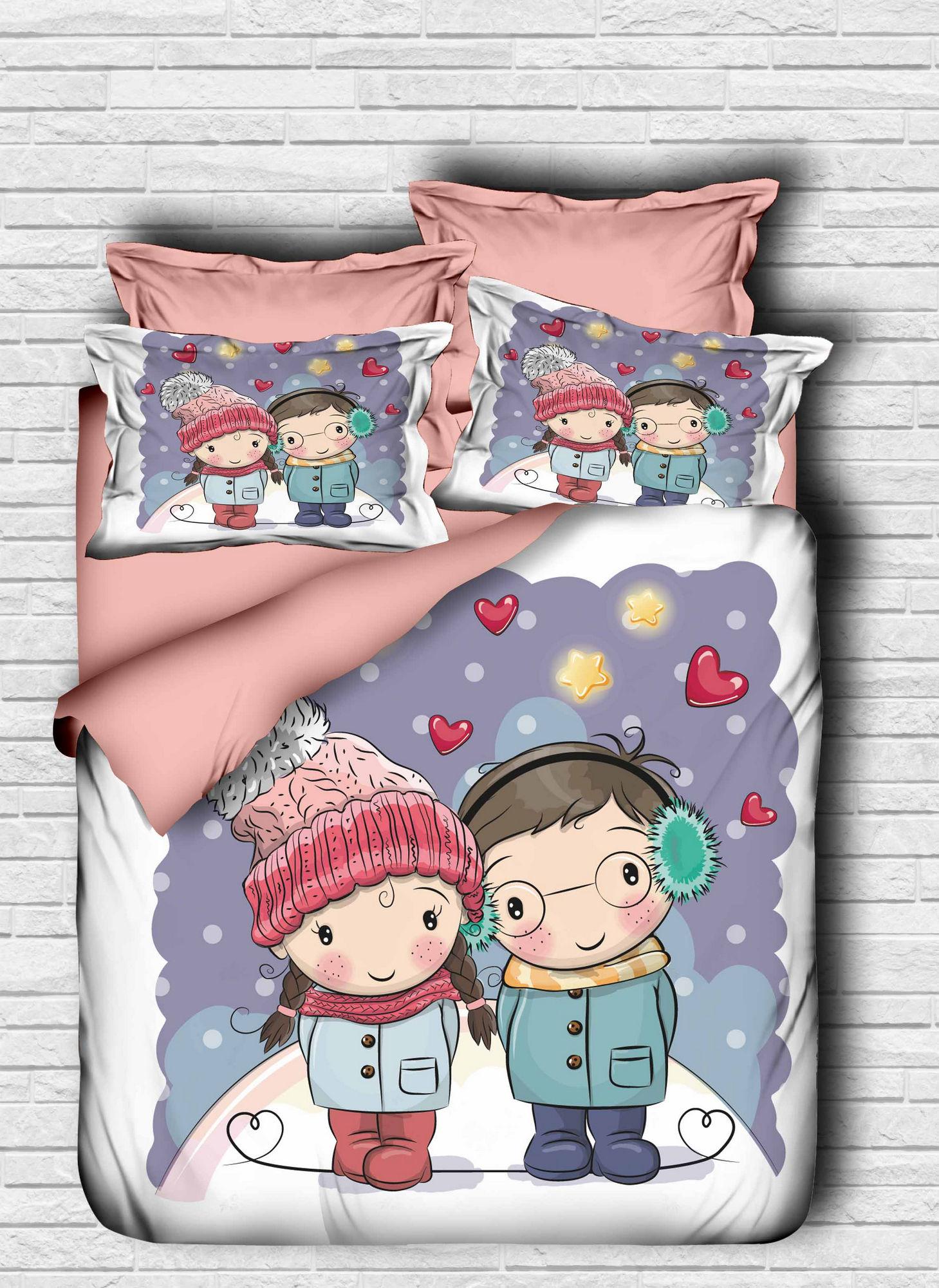 L'essentiel Maison Komplet posteljine 110, 160x220cm, Teget