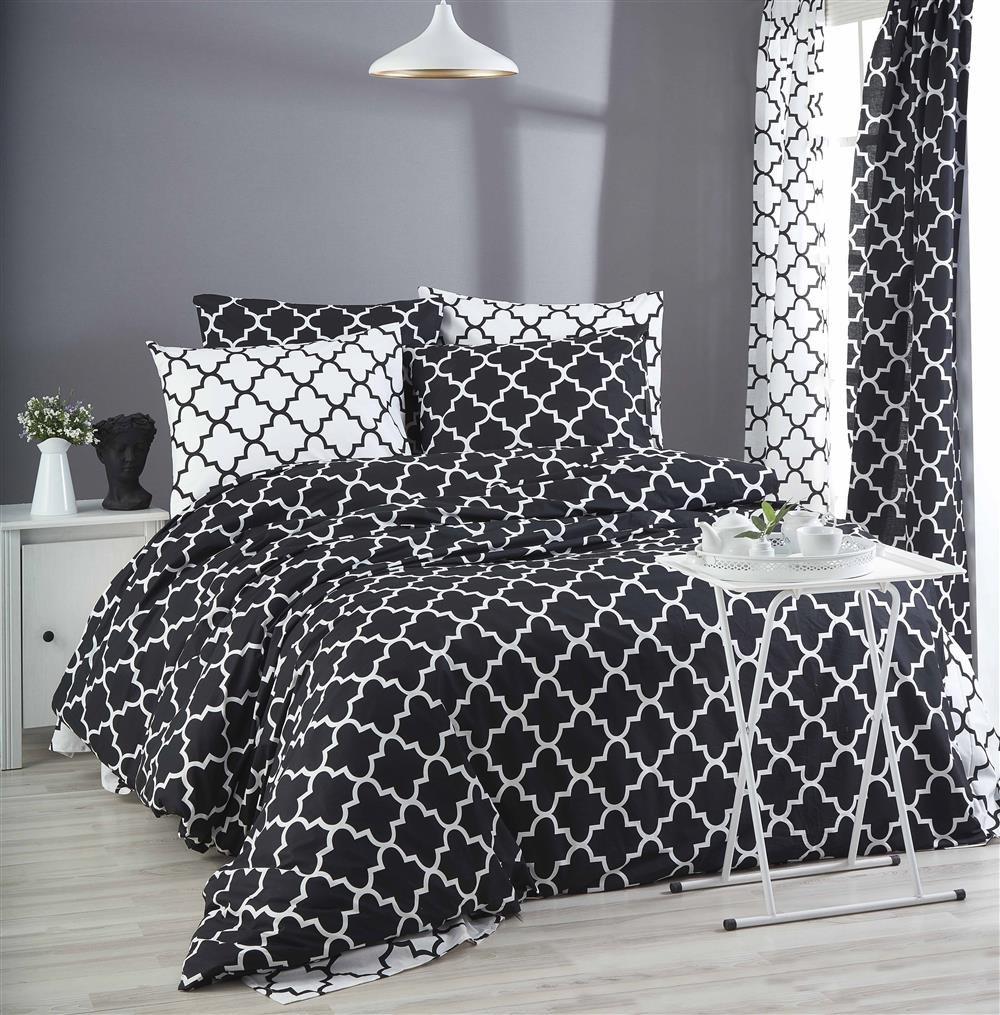 L'essentiel Maison Komplet posteljine Madalyon, 160x220cm, Crna