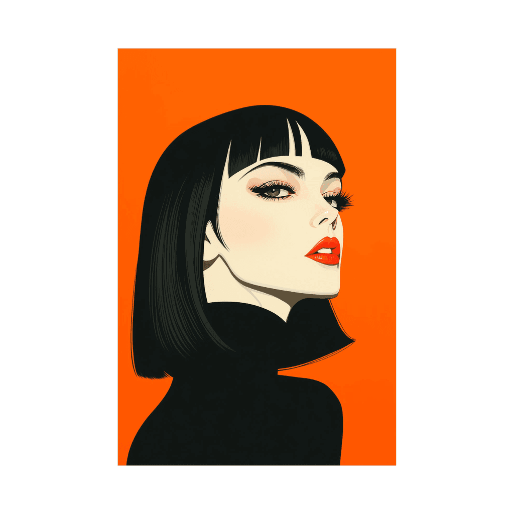 Canvas Slika na platnu Ženski portrert, 80x120cm