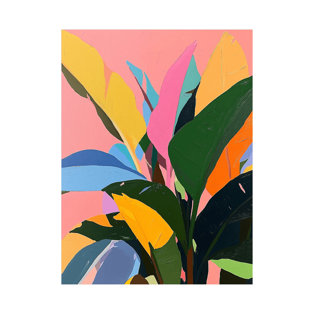 Canvas Slika na platnu Šareni listovi, 45x60cm