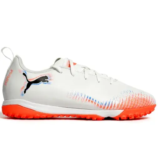 Puma Patike za fudbal za dečake Future 8 Play Tt + Mid Jr, Bele