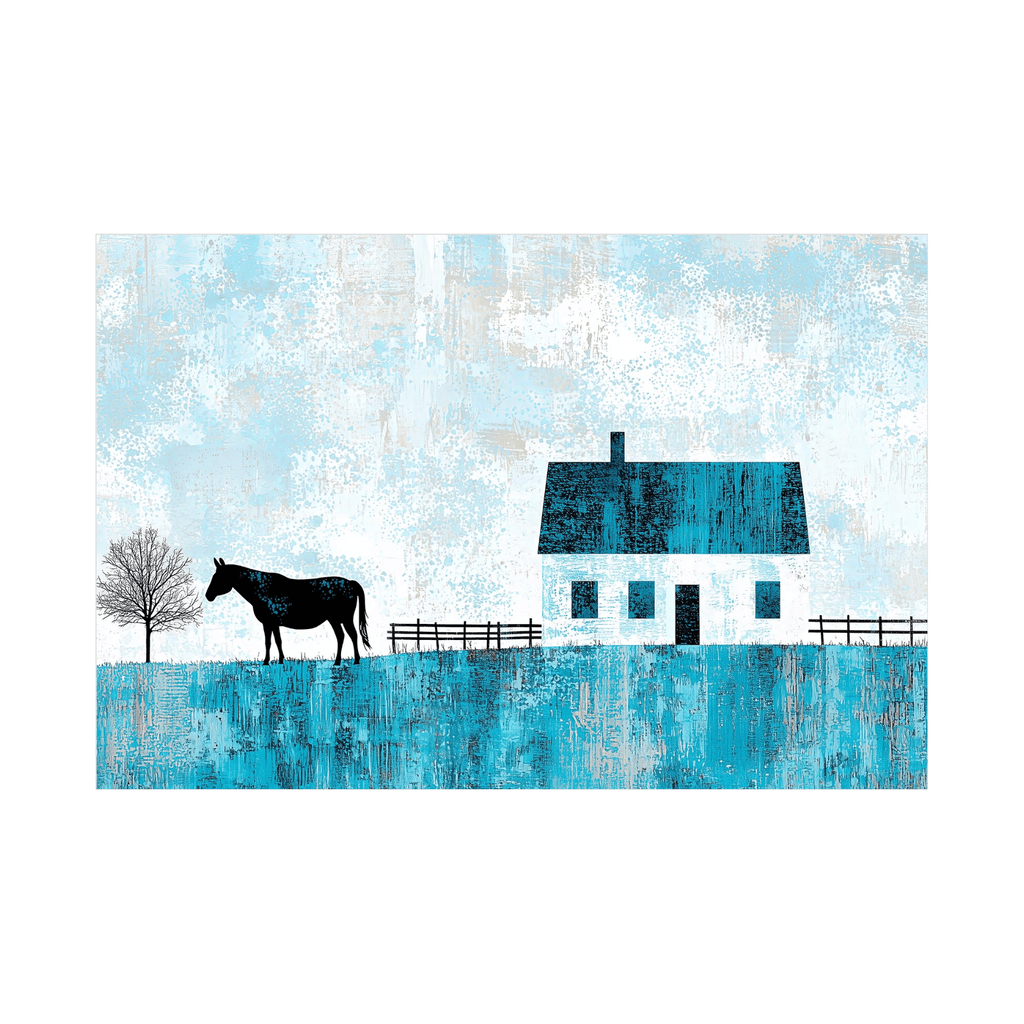 Canvas Slika na platnu Farma, 150x100cm