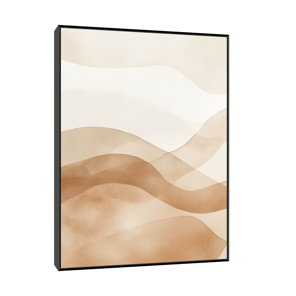 Canvas Slika na platnu Apstraktna dinamika II, 90x120cm, Sa ramom, Crni