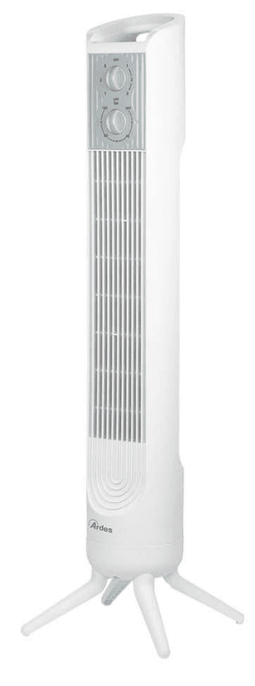 Ardes Stubni ventilator 5T802, 45W, Beli