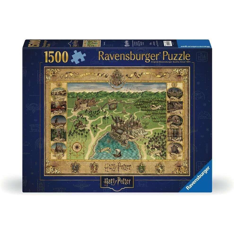 Ravensburger slagalica Mapa Hogvortsa, 1500 delova