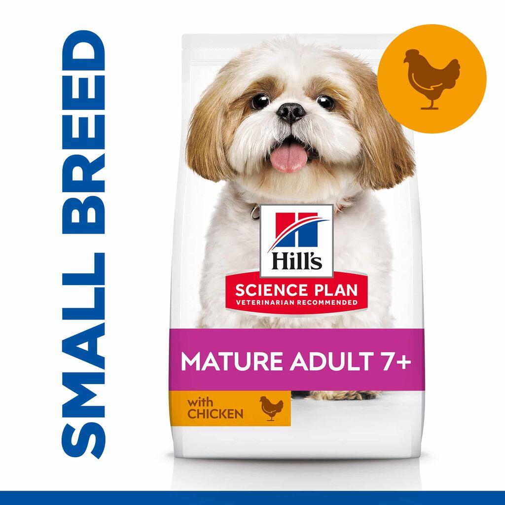 Hill's Science Plan Suva hrana za pse Dog Mature Small & Mini, Piletina, 1.5kg