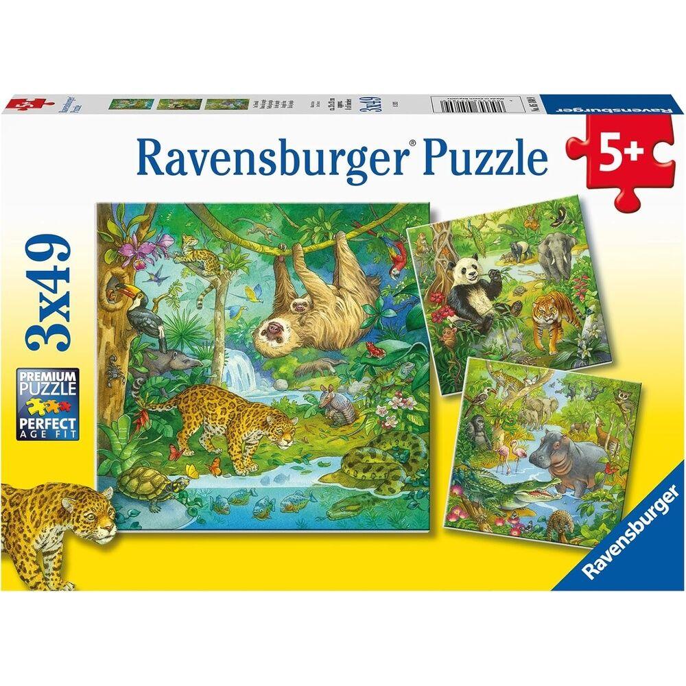 Ravensburger Slagalica Džungla, 49 Delova
