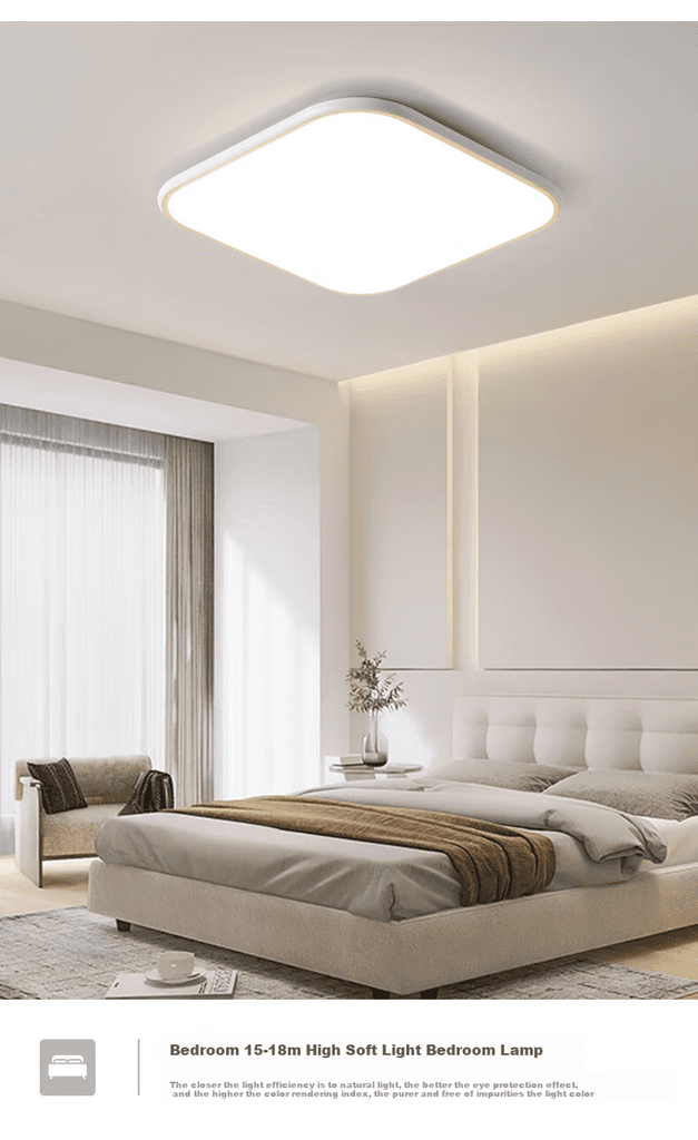 Micoe Plafonska lampa LED, 52 W, Bela