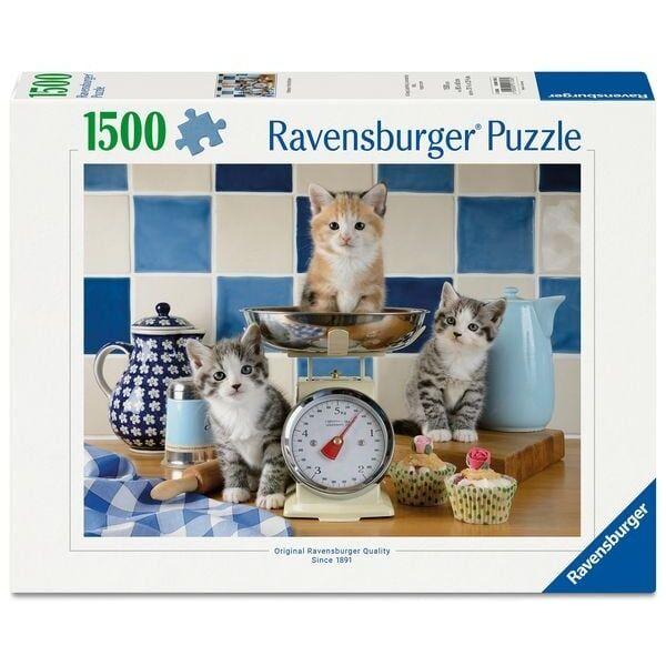 Ravensburger slagalica Mačići u kuhinji, 1000 delova
