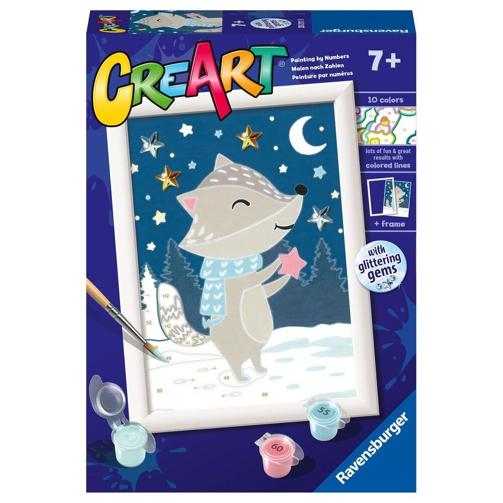 Ravensburger Kreativni set CreArt, Slatki jazavac