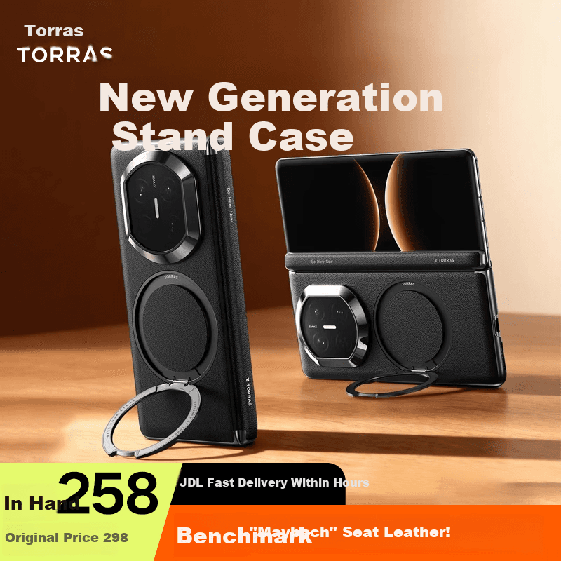 Torras Maska za mobilni telefon Huawei Mate X6, Crna
