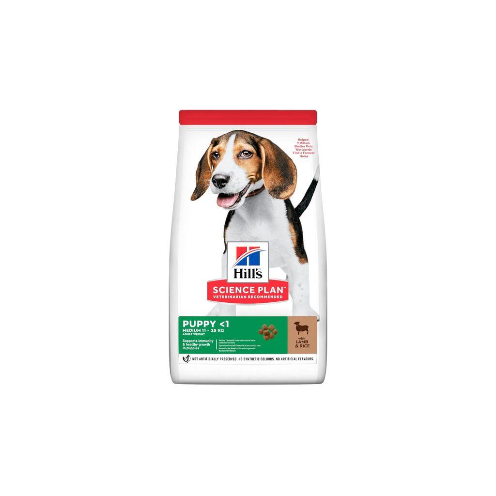 Hill's Science Plan Suva hrana za pse Puppy Medium, Jagnjetina i pirinač, 2.5kg