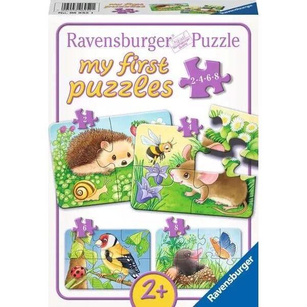 Ravensburger Slagalica Moje prve Slagalica 4 u 1, Šumske životinje, 24 Dela