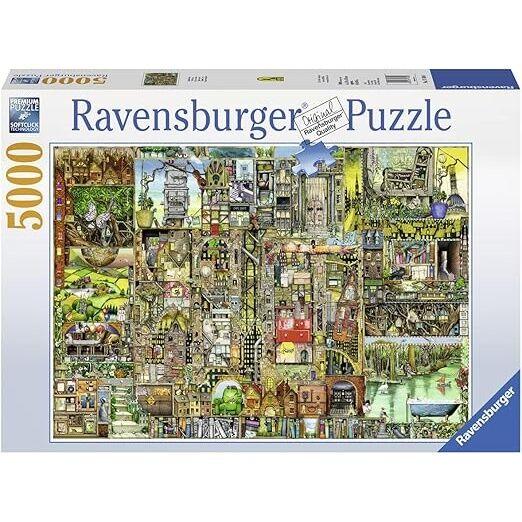 Ravensburger Slagalica Bizarre Town 5000, 5000 Delova