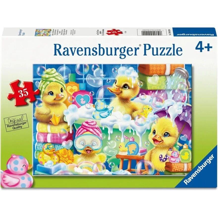 Ravensburger slagalica Pačići u kadi, 35 delova