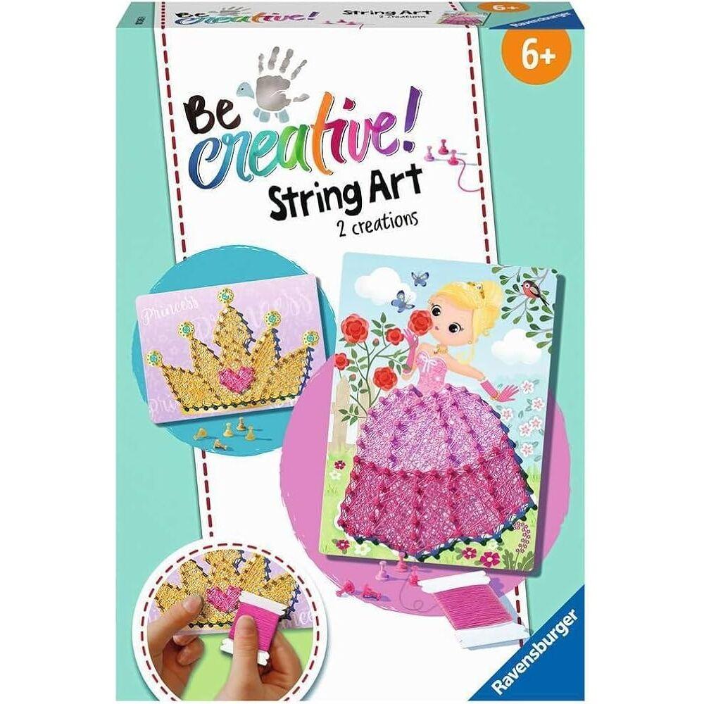 Ravensburger Društvena igra Be Creative String Art Princeza
