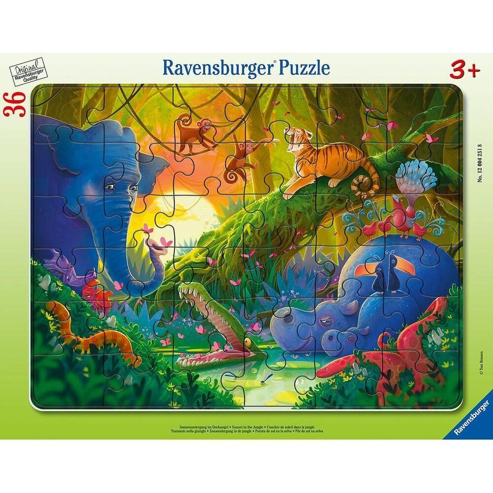 Ravensburger slagalica džungla, slagalica sa ovnom, 35 ​​delova