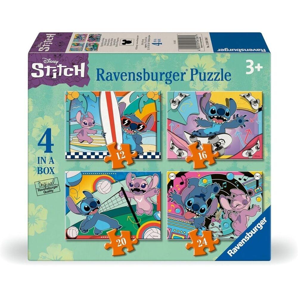 Ravensburger Dizni Stič slagalica - 4 u 1 kutiјi, 24 dela