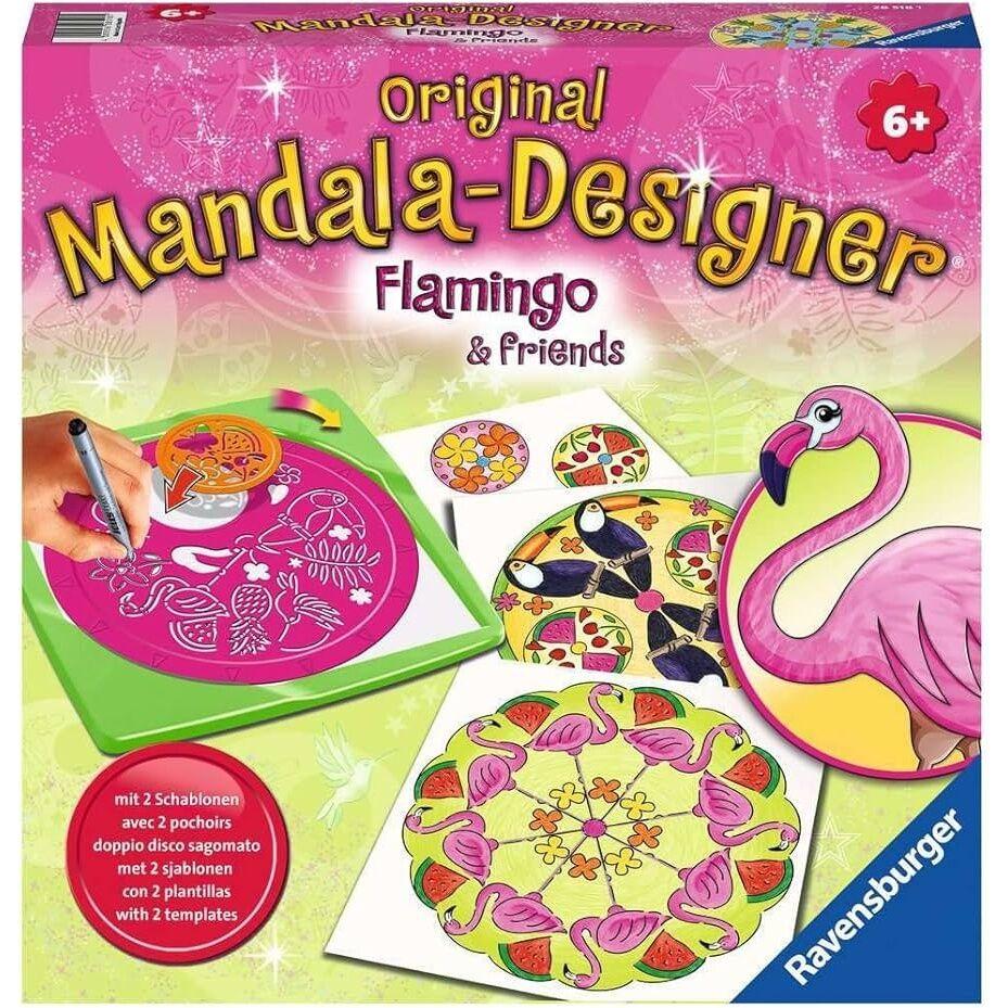 Ravensburger društvena igra Midi Mandala Dizaјner, Flamingo