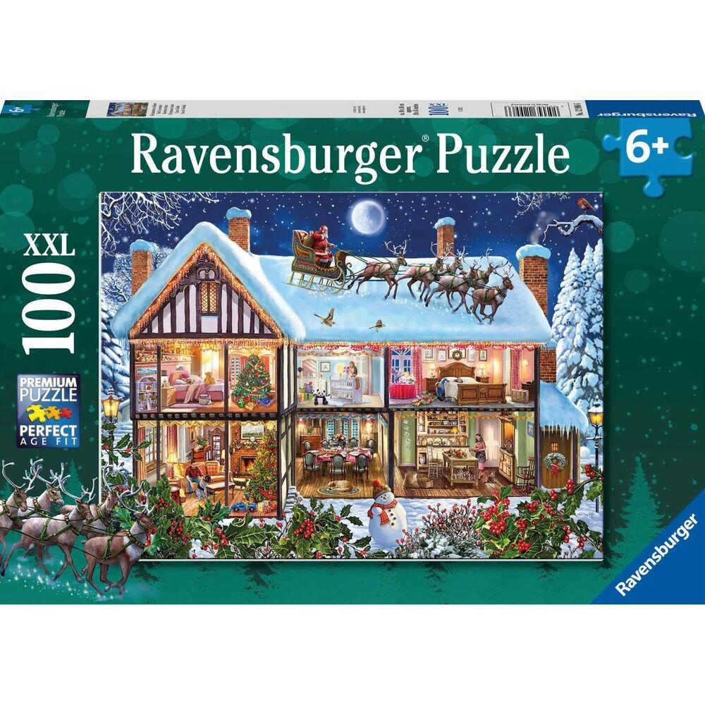 Ravensburger slagalica Božić kod kuće, 200 delova