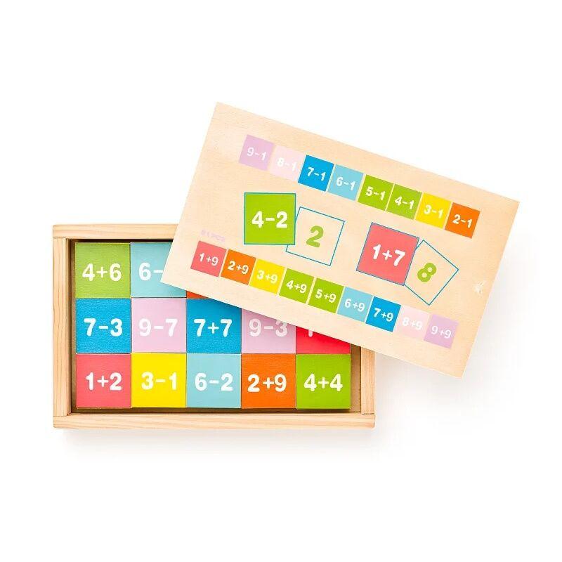 Woody Edukativni set za učenje matematike Sabiraj i Oduzimaj
