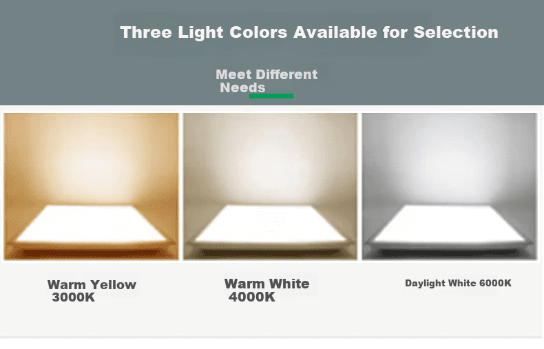 Biuyum LED Panel, 600×600, 48 W, Bela