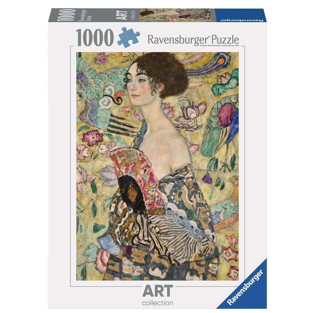 Ravensburger slagalica Klimt: Dama sa lepezom, 24 dela