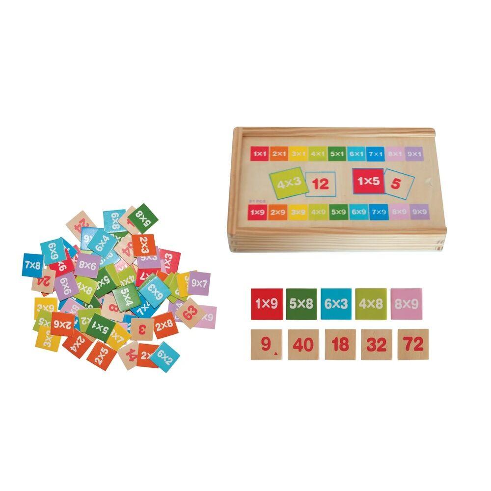 Woody Učenje matematike u kutiji, Množi i deli