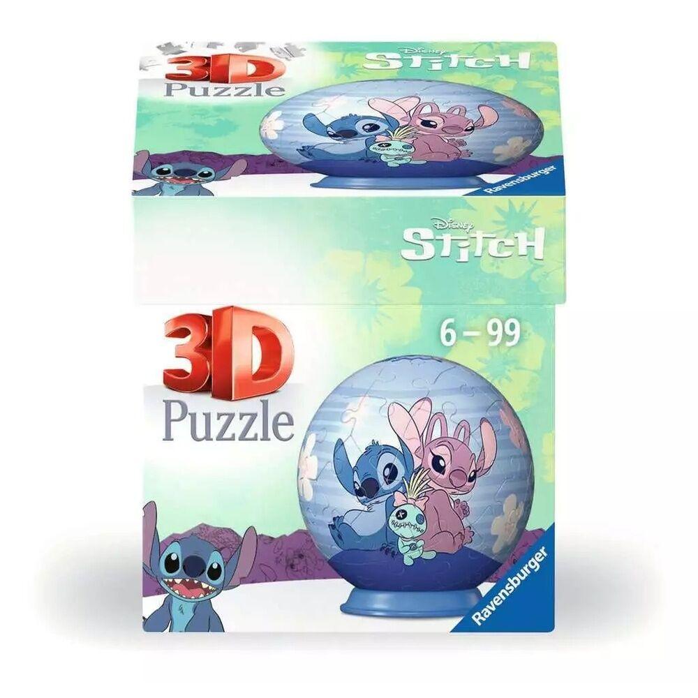 Ravensburger 3D slagalica Stitch i Anđeo