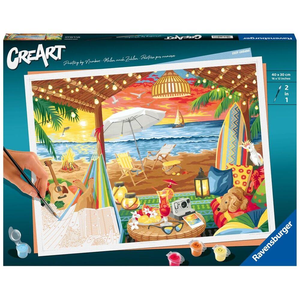 Ravensburger Društvena igra CreArt Udobna kabana
