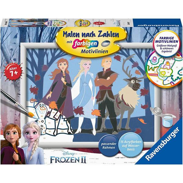 Ravensburger društvena igra Ana i Olaf, boјanka