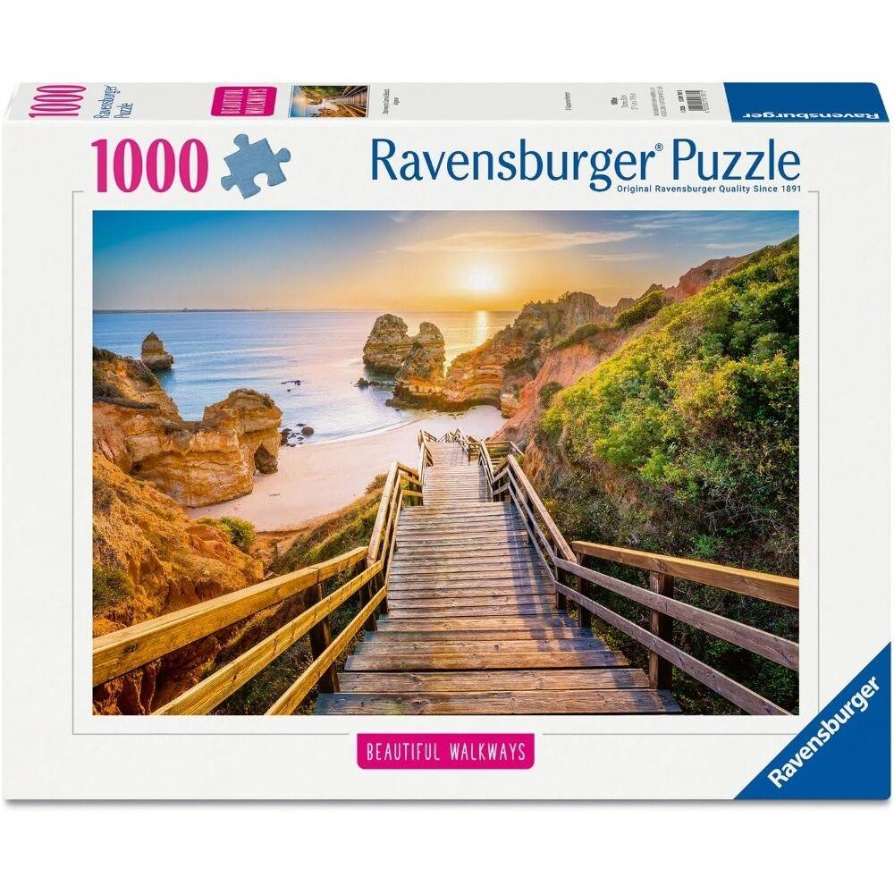 Ravensburger slagalica Stepenice do plaže Kamilo, Algarve, 1000 delova