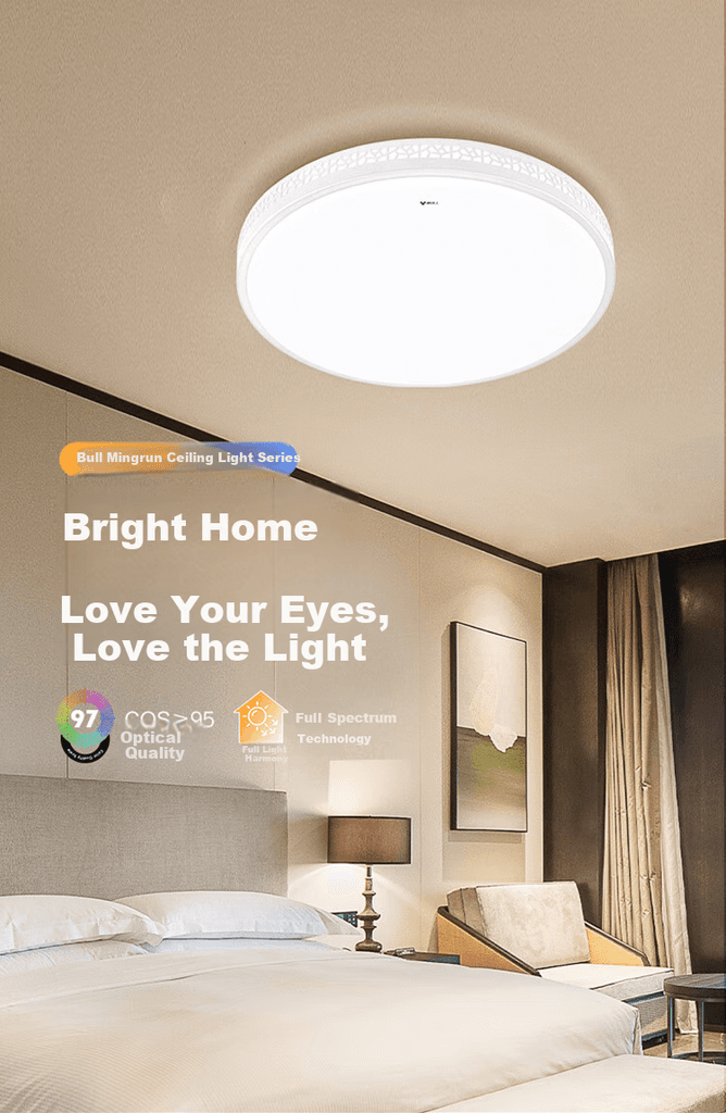 Bull Plafonska lampa LED, 48 W, Bela