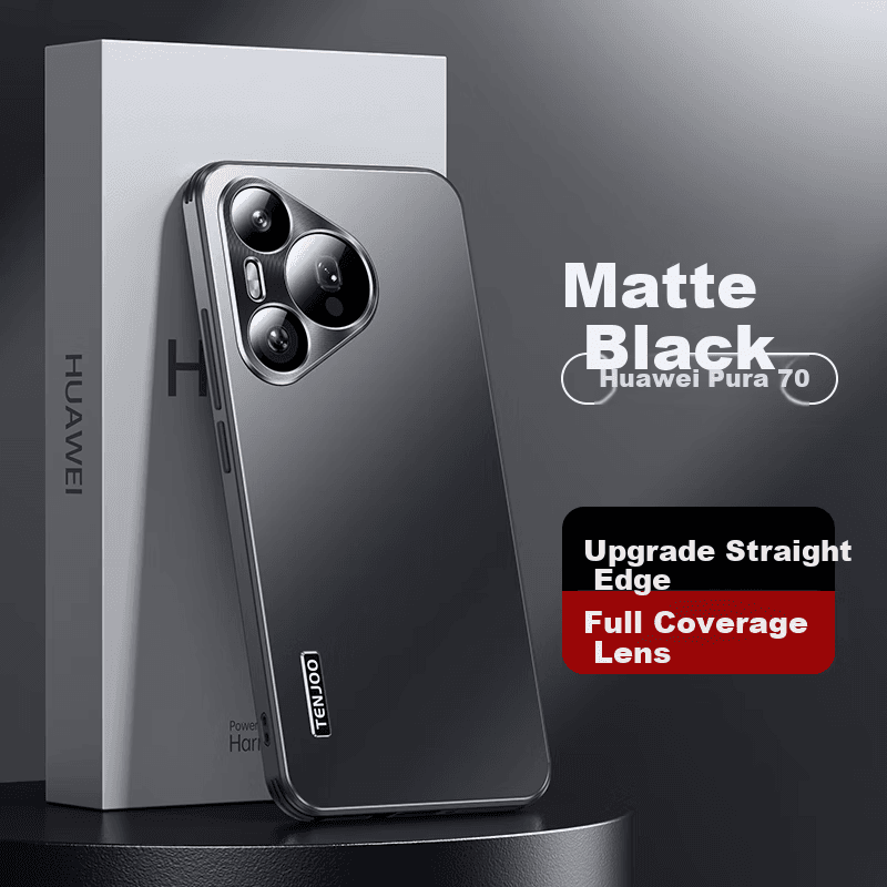 Tianjue Maska za mobilni telefon Huawei Pura70, Crna