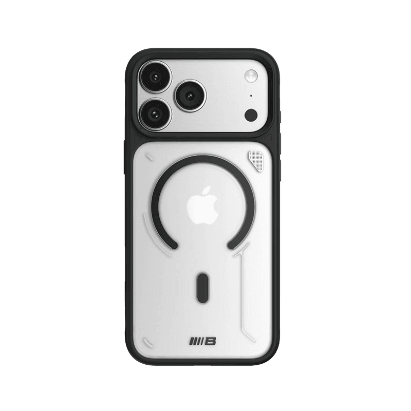 Lanxingxiansheng  Maska za mobilni telefon IPhone 17 Pro, Providno-crna