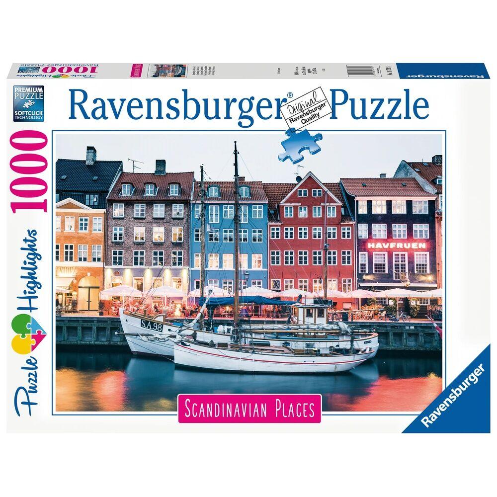 Ravensburger Slagalica Kopenhagen, Danska, 1000 Delova