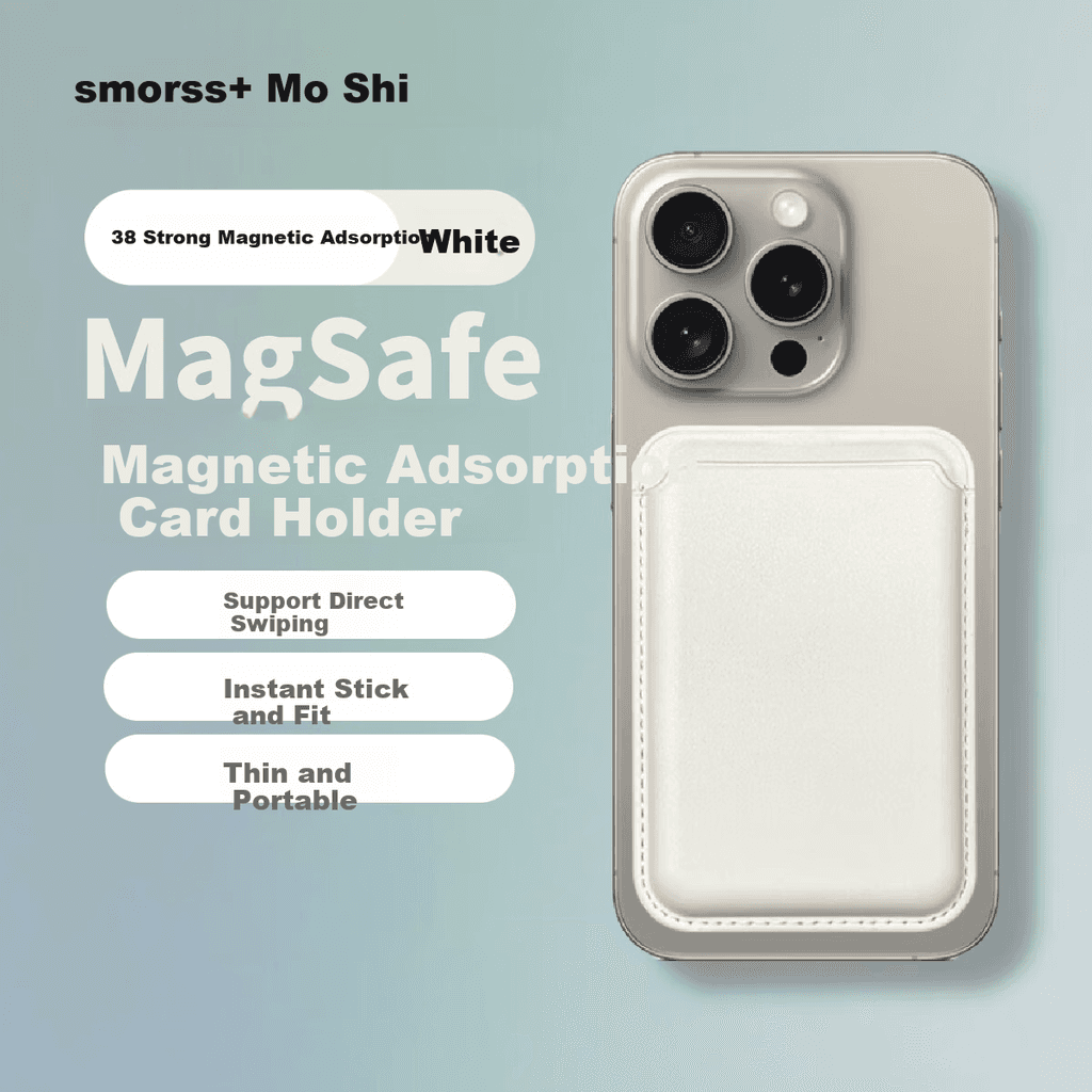 Smorss Nosač kartica za mobilni telefon iPhone 12-17, Bela
