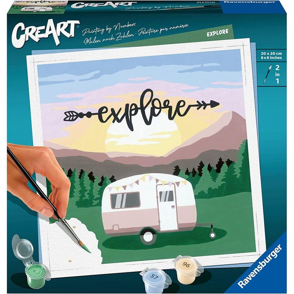 Ravensburger Kreativni set CreArt, Istraživanje