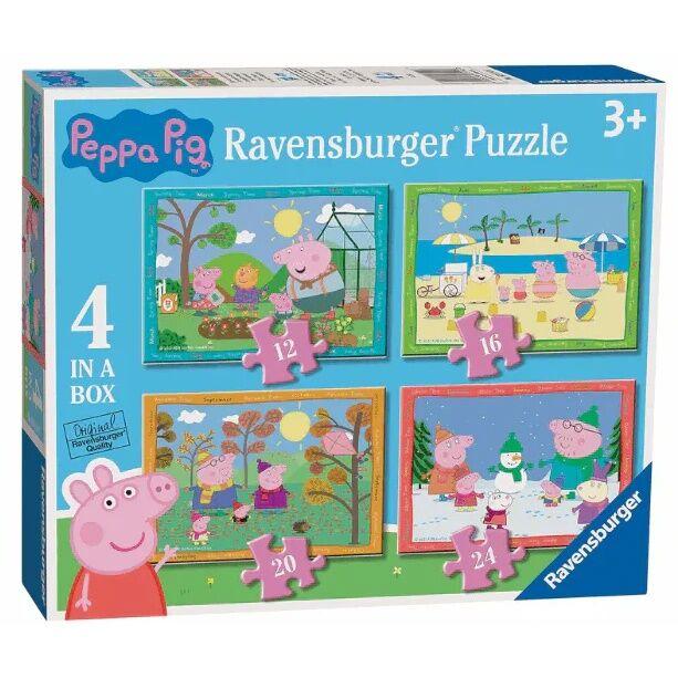 Ravensburger Slagalica Peppa Pig Četiri godišnja doba