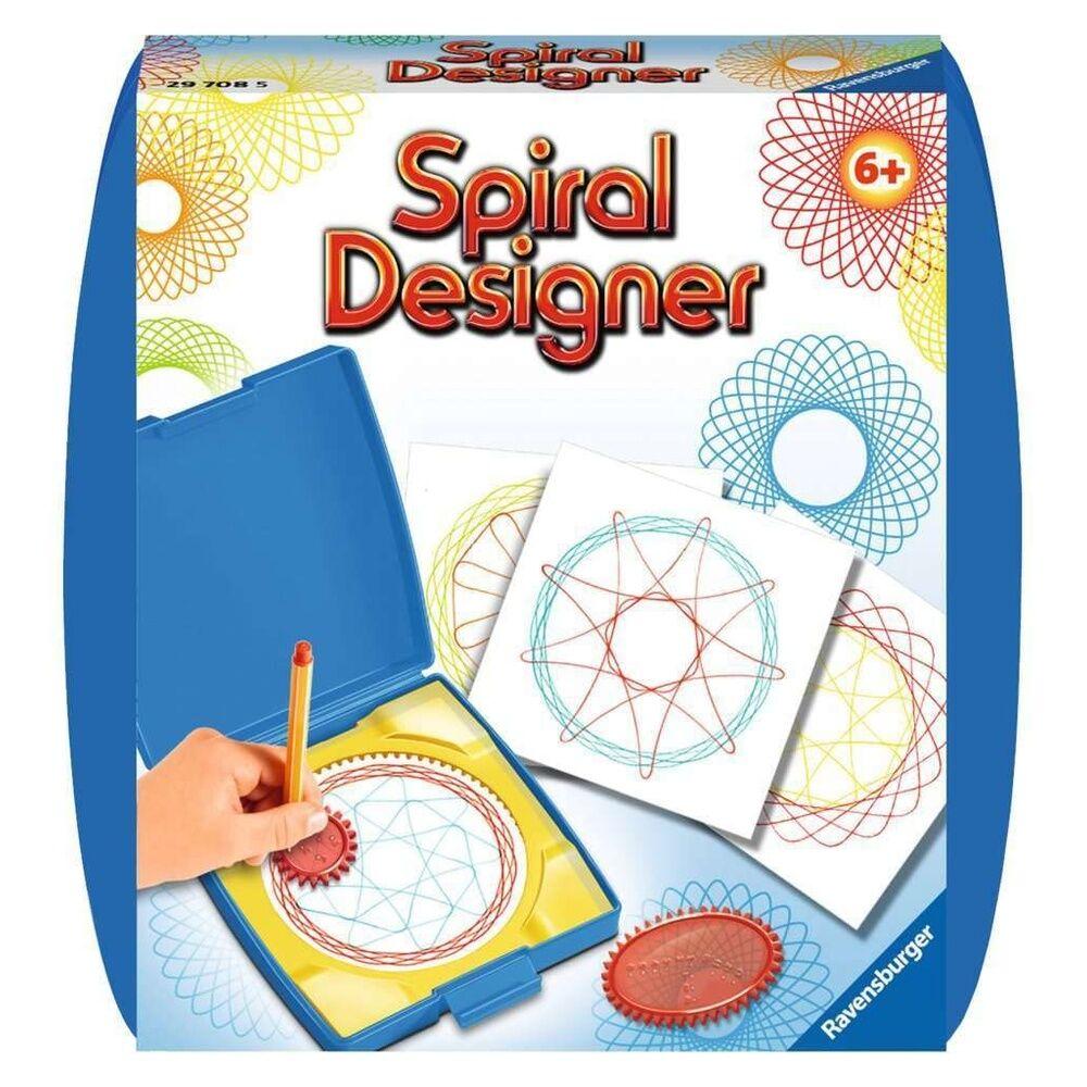 Ravensburger društvena igra, mini spiralni dizaјn, plava