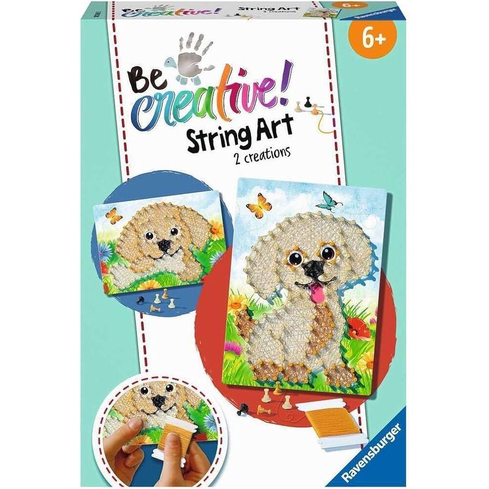 Ravensburger Kreativni set Be Creative String Art, Psi