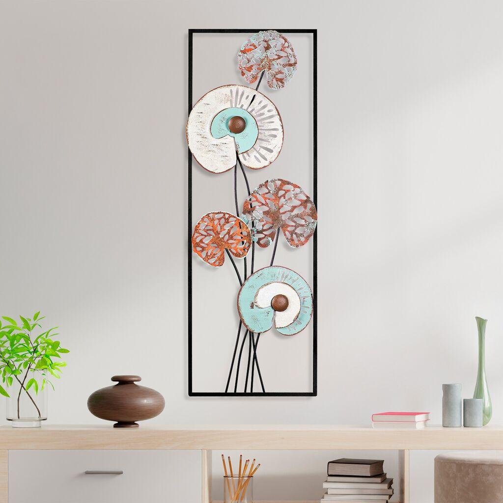 Wallity Zidna dekoracija Grape Vine 3 (2), 32 x 90 x 4 cm,  Crna