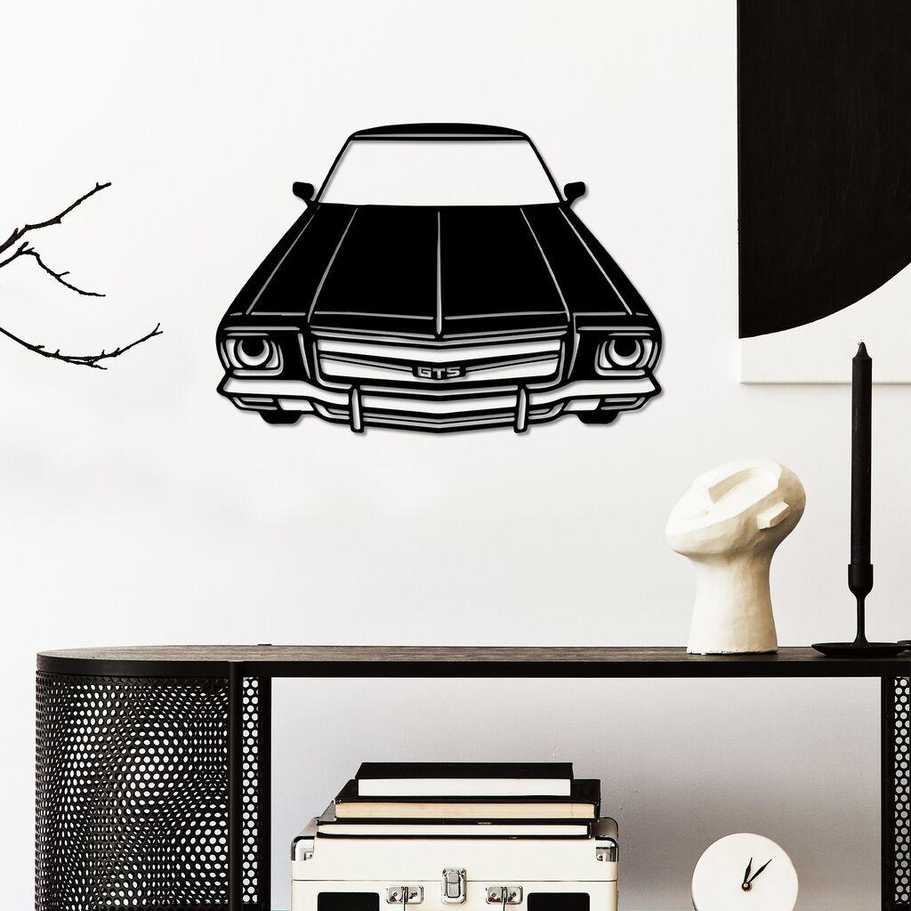Wallity Zidna dekoracija Holden Monaro GTS 350 (1974), 60 x 42 cm,  Crna