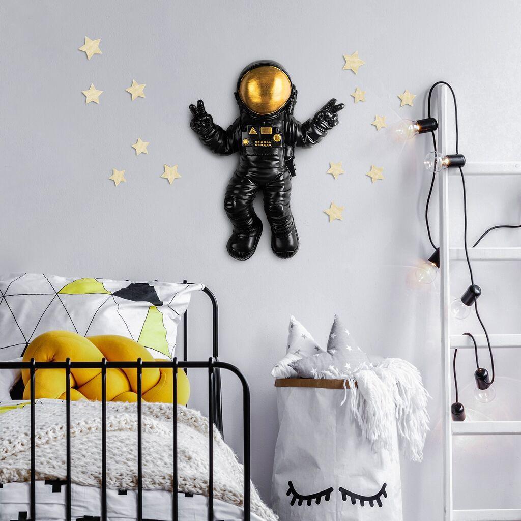 Wallity Zidna dekoracija Cosmonaut 2, 35 x 47 x 10 cm,  Šarena