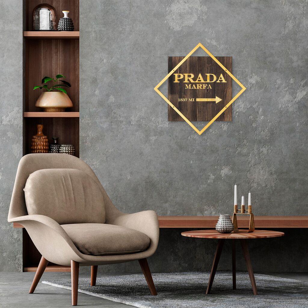 Wallity Zidna dekoracija Fashion, 54 x 54 cm,  Zlatne boje