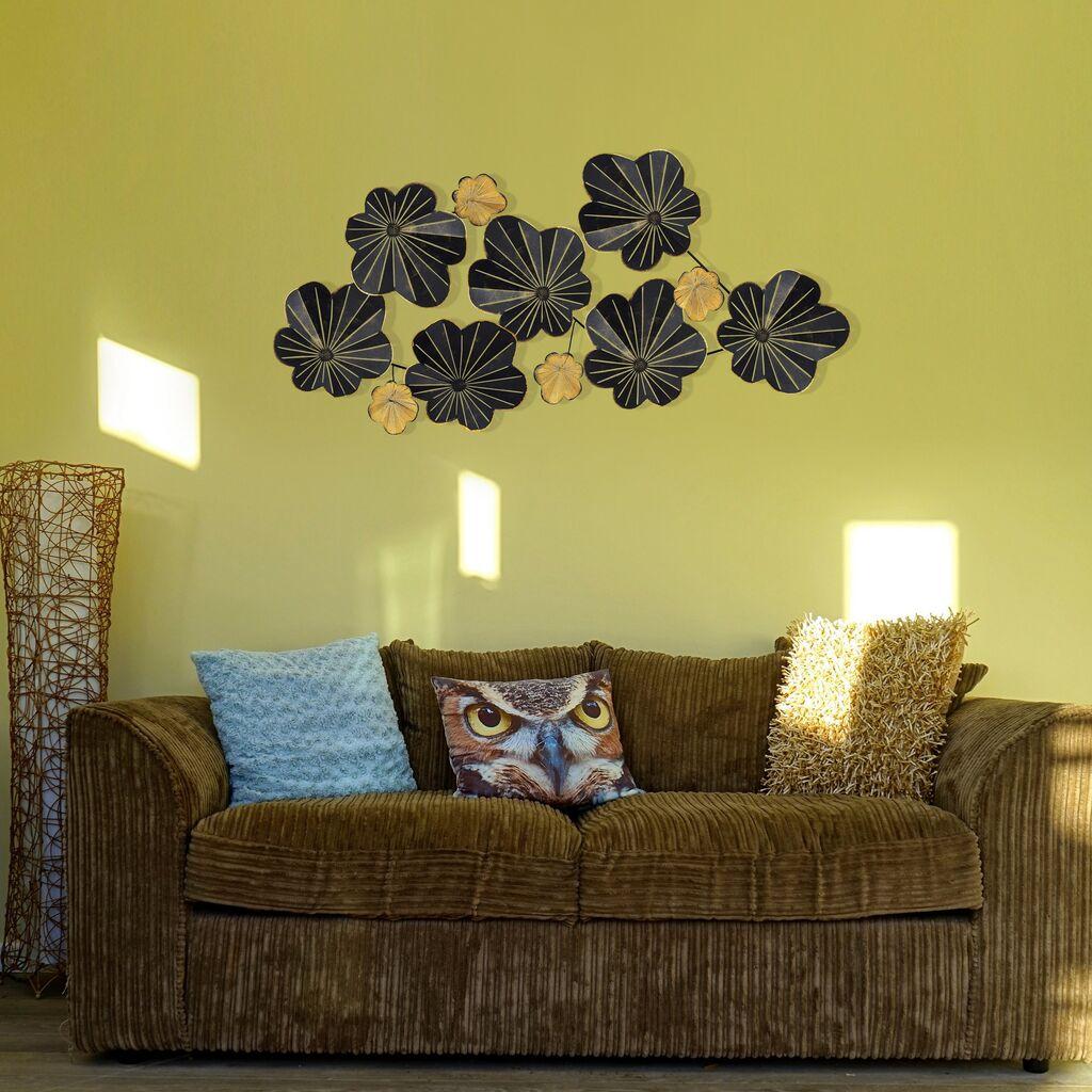 Wallity Zidna dekoracija Kadem, 125 x 14 x 61,5 cm,  Šarena