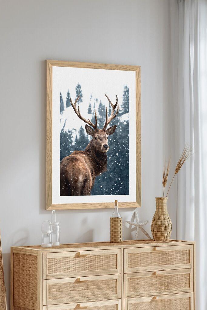 Wallity Slika Tekhammdf107, MDF, 33x48 cm