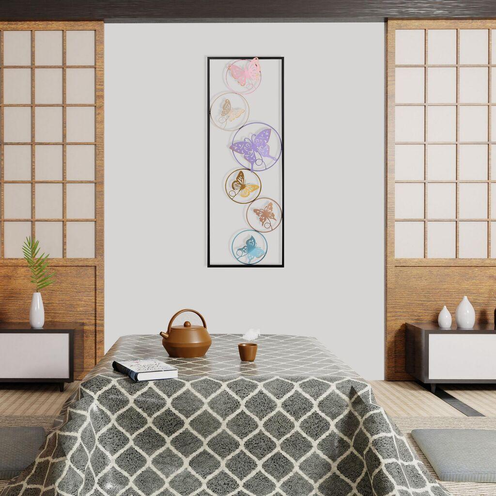 Wallity Zidna dekoracija Dream - 1, 32 x 5 x 90 cm,  Crna