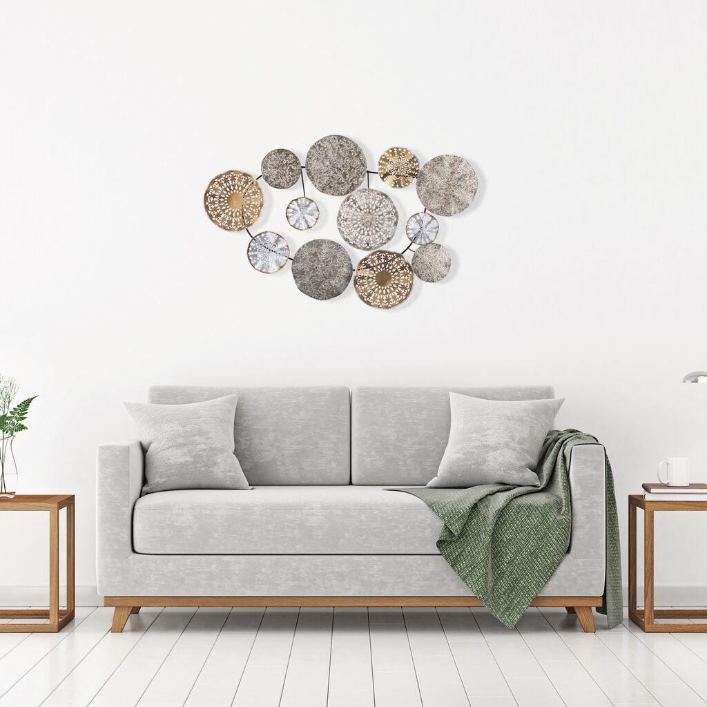 Wallity Zidna dekoracija Saye 5, 84 x 10 x 63 cm,  Šarena